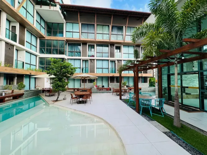 PORTO DE GALINHAS - PE UM LOFT PRONTO E MOBILIADO COM LAZER COMPLETO 1 QUARTO 25 M²