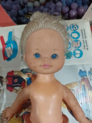 Boneca antiga dancinha estrela anos 80