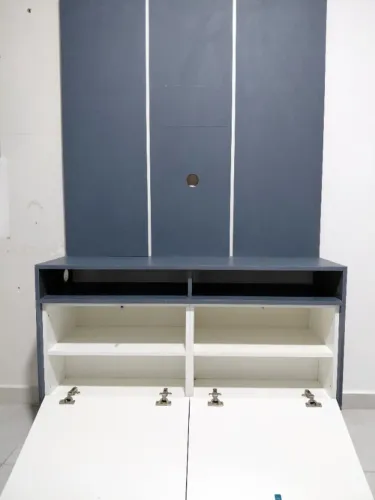 Rack e painel de tv