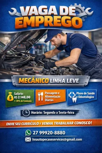 mecânico automotivo linha leve 