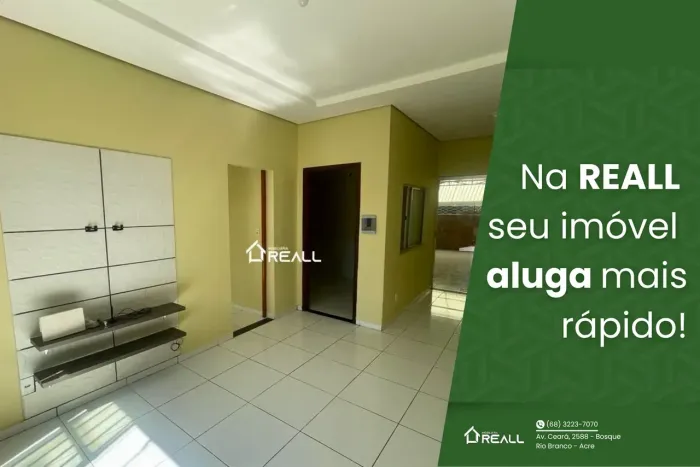 Casa Para Aluga-se Res.Juruá, Casa com 2 quartos