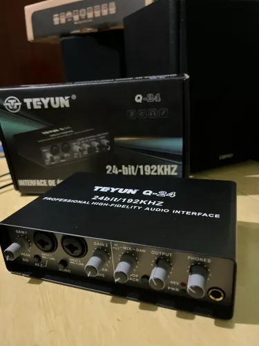 TEYUN Q24| INTERFACE DE ÁUDIO