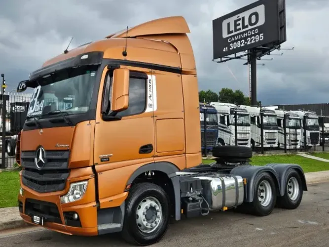 Mb Actros 2653 6x4 Bug Leve Ano 23 Automático Partida Start Stop Geladeira baixo km