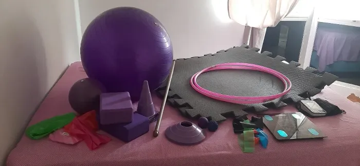 Kit treinamento funcional para atendimento domiciliar 