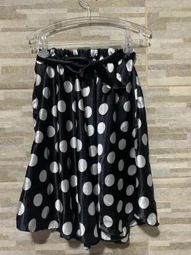 Saia de bolinha retrô fantasia tamanho P