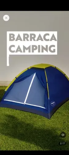 Vendo kit acampamento completo