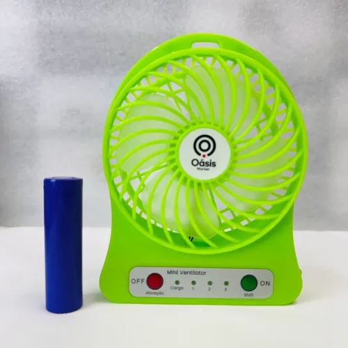 Mini ventilador portátil sem fio 
