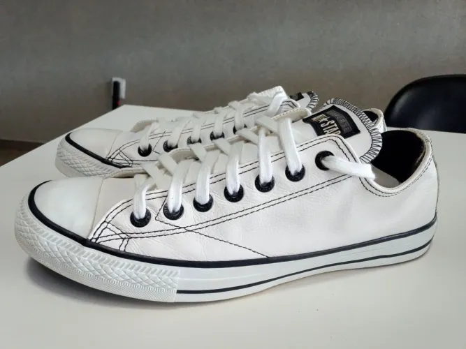 TENIS ALL STAR COURO ORIGINAL N.41