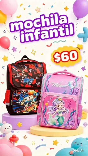 Mochila infantil 