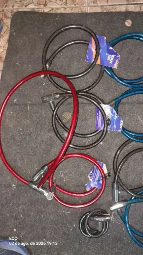 Trava para motos e bicicletas