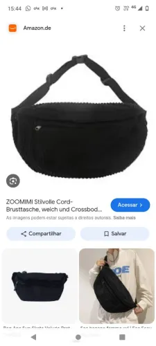 Bolsa estilo pochete 