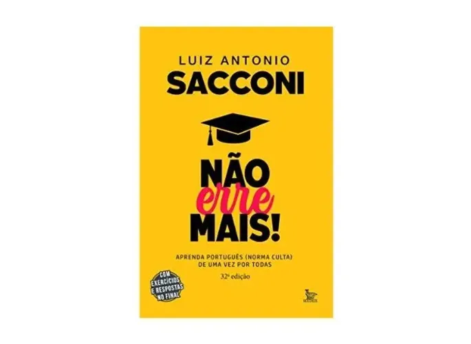 Não Erre Mais - Aprenda Português (norma Culta) De Uma Vez Por Todas - Sacconi, Luiz Anton