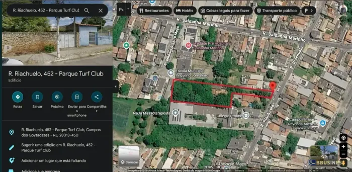 RARIDADE! Terreno com 4.560m² na Rua Riachuelo Dentro da Cidade