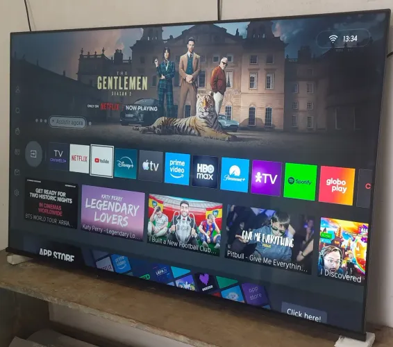 TV SMART TOSHIBA 58 POLEGADAS COMANDO DE VOZ E TELA INFINITA