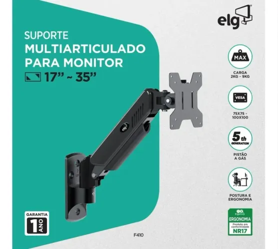 Suporte Para Monitor Articulado De Parede