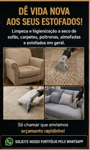 Limpeza a Seco com Resultado Imediato