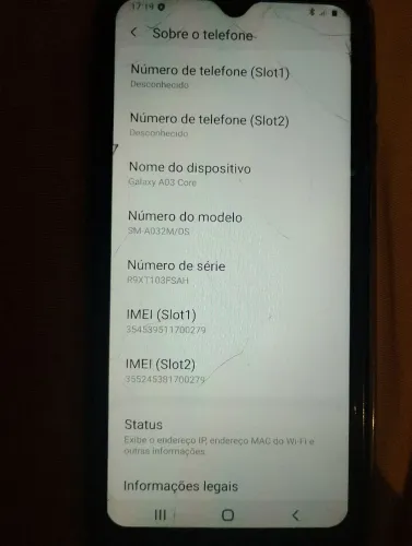 Vende se um Galaxy A03 core