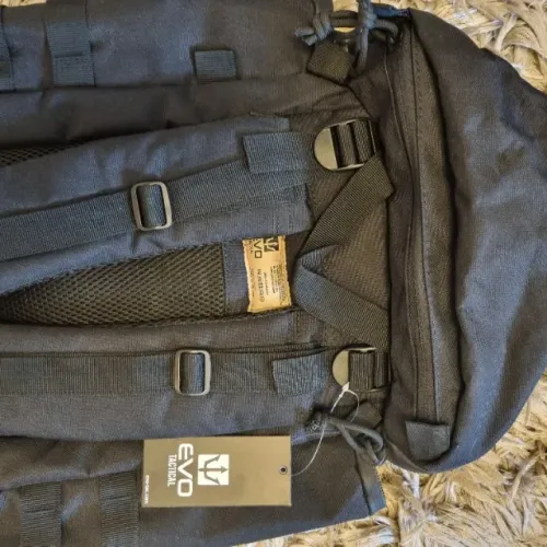 Mochila Tática Militar Parallax Preta - EVO Tactical