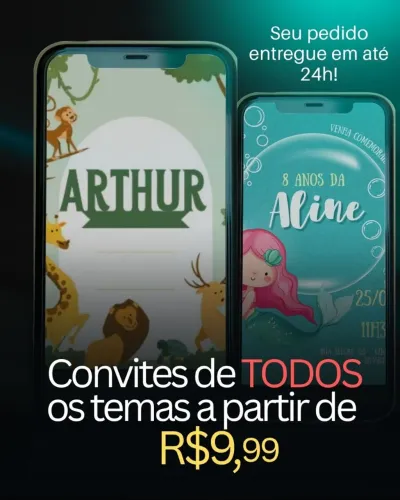 Convites Digitais Personalizados