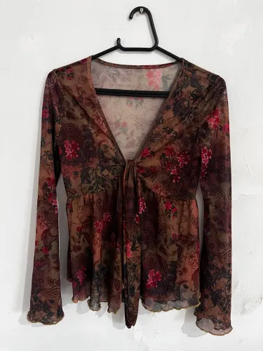 Blusinha estilo retrô