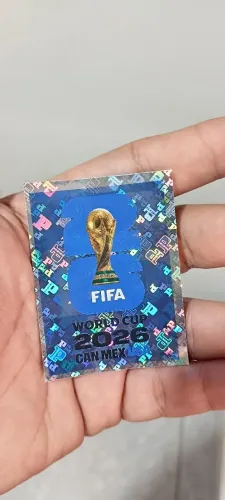 Figurinha prata copa do mundo