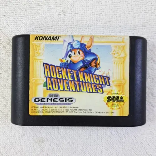 Rocket Knight Adventures Original Mega Drive - Americano. 100% original. Sega