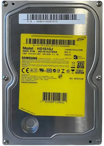 HD data 160 gigas funcionando testo na hora por apenas 18 reais