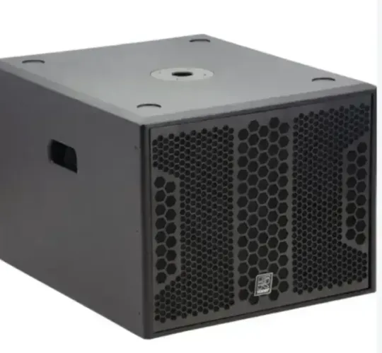 KIT Subwoofer Ativo 12" Staner 712SB Black Series + Suporte Saty Prs-80cm Extensor Sub