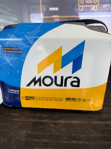 Bateria moura 60 A Lacrada