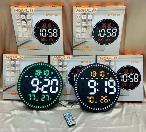 Relógio digital de parede HY-2860