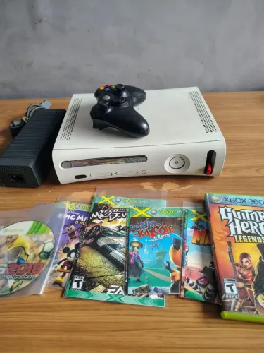 Xbox 360 com leitor