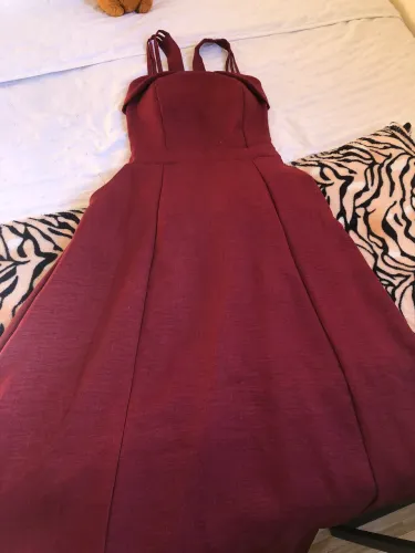 Vestido Vinho 