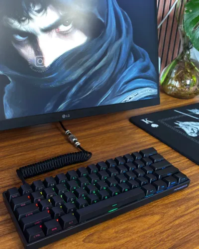 Teclado AKKO FUN60 Switch Magnético Rapid Trigger 8K POLLING