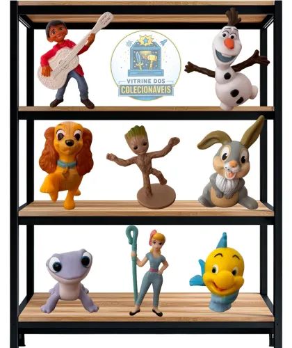 Lote Disney 50 anos Mc Donalds (Sem a base)