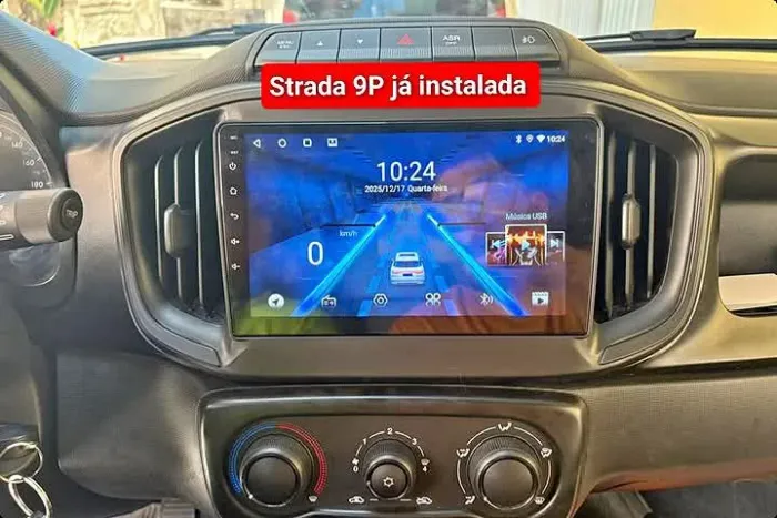 Multimidia Strada 9P Android 2ram 32g carplay bluetooth wi-fi YouTube Waze