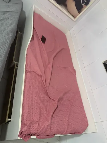 Cama solteiro em mdf