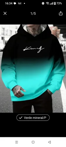 Blusa de frio com capuz exclusiva
