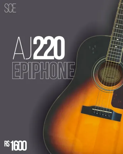Violão Epiphone AJ-220