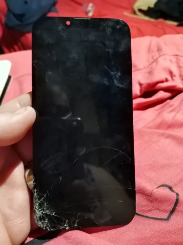 Só tela de celular