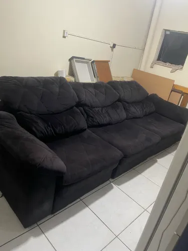 Troco sofá grande reclinável por geladeira grande 2 portas