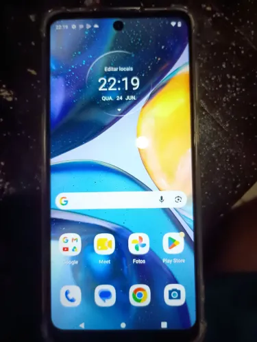 Motorola Moto g 22 ,na opção não tinha moto g 22  ,aí coloquei outro 