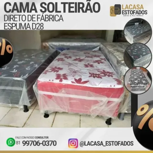 CAMA BOX- SOLTEIRÃO