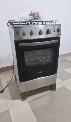 Fogão de inox Consul - 4 bocas