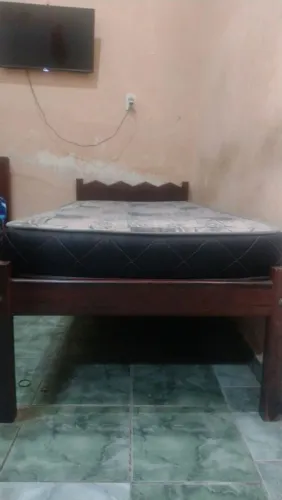 Cama solteiro maracatiara com colchão