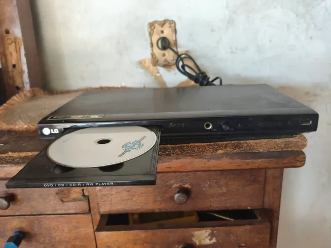 Dvd funcionando/sem controle