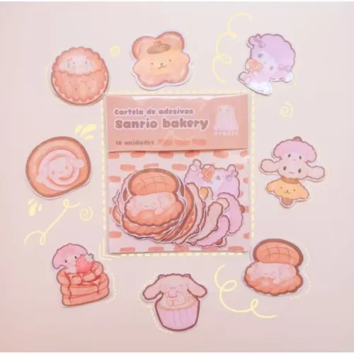Adesivos sanrio bakery