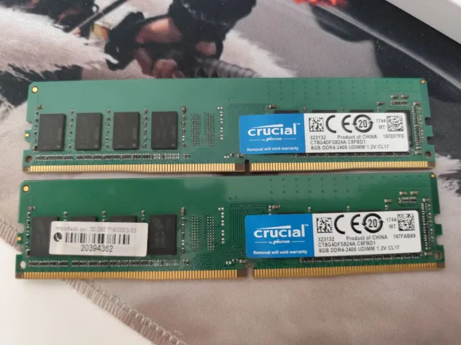 Memoria ram ddr4 2x8 16gb ram