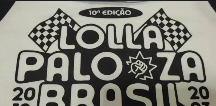 Lollapalooza - Camiseta oficial