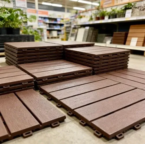 Kit 10 Deck Modular Plástico - Aceito Cartão