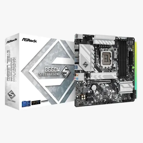 Placa Mãe B660M Steel Legend